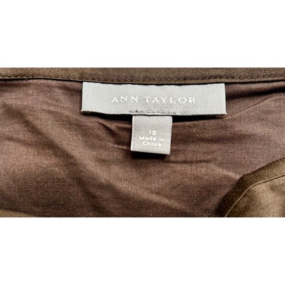 Ann Taylor Boho‎ Tapestry Print Y2K Revival Pleated Midi Skirt Size 12 - Picture 6 of 10